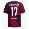 RB Leipzig Lois Openda #17 Bortedrakt 2023-24 Kortermet